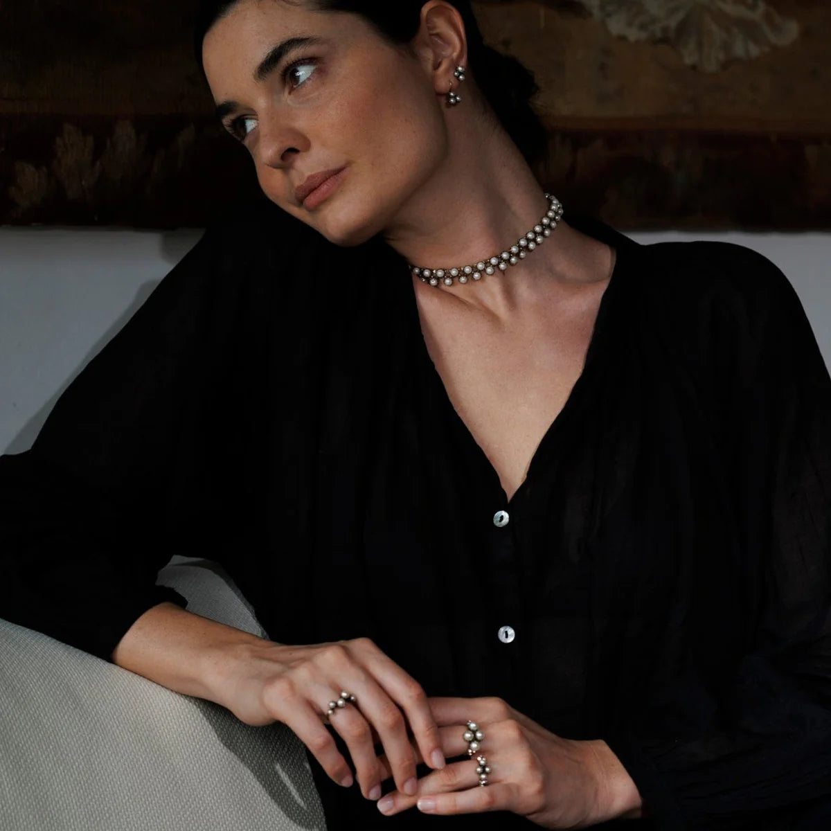 Collana Macramè Perle (Codice: CO MP 01)