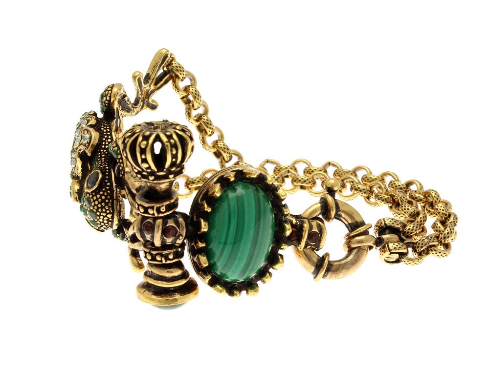 Bracciale Rana con Scettro (Codice: BR RS 01)