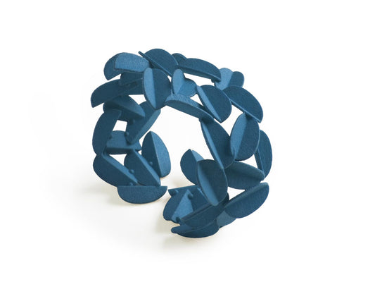 Bracciale leaves midnight blue