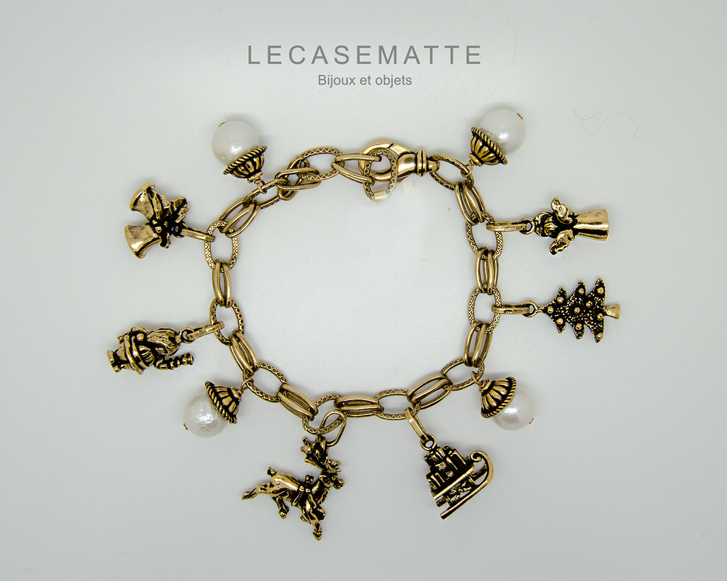 Bracciale Charms Natale